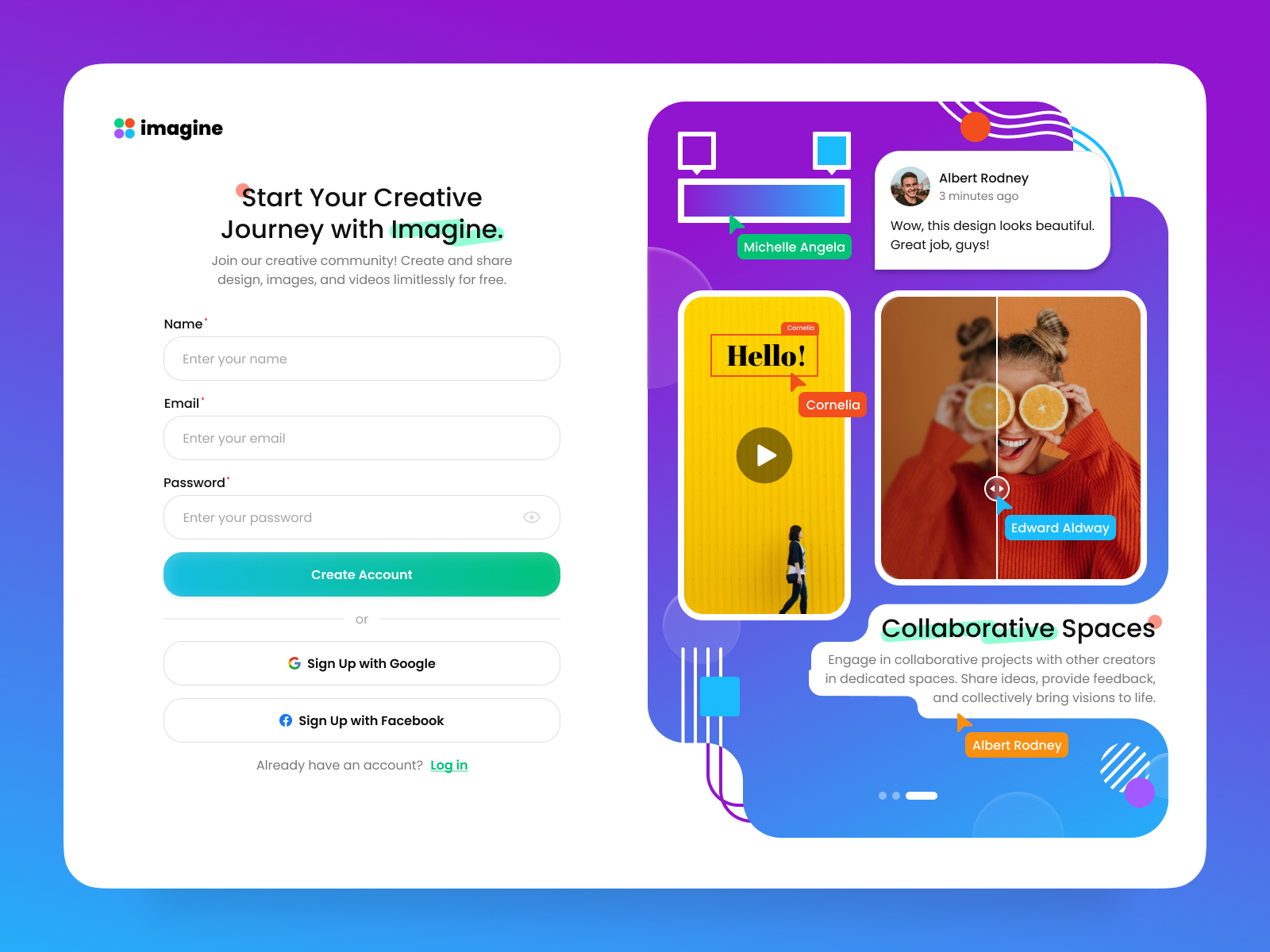 Example of Landing Page Design With High Conversion