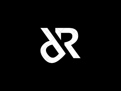 dR logo art branding design dr dr logo dr monogram icon identity illustration logo logo design logo designer logotype minimalist monogram rd rd logo rd monogram typography vector