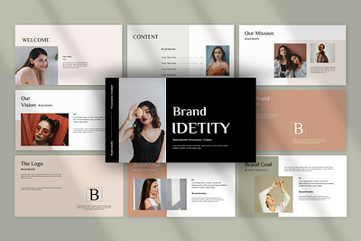 Brand Identity Presentation Template theme