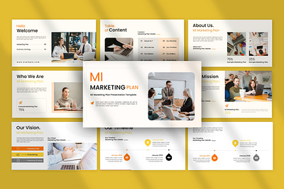 Marketing Plan Presentation Template positioning