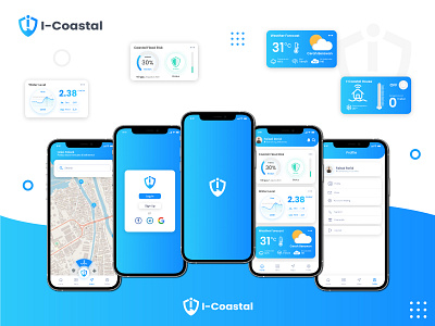 Coastal Flood Disaster Mitigation Apps apps coastal coastal flood disaster flood mitigation tidal flood ui uiux ux weather