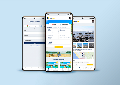 Tourist Mobile App UI Design adobe illustrator adobe photoshop branding design figma graphic graphic design illustration mobile app ui tourist tourist app ui ui ui design ui ux design ux vector