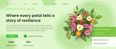 Best Flowers Website Design adobe adobe xd figma template design ui ui design uiux uiux design website website design