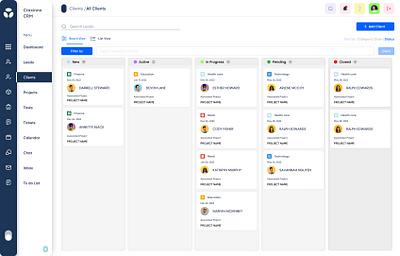 Dashboard admin portal craxinno craxinnotechnologies dashboard dashboard design dashboard template dashboard ui dashboards design figma design graphic design kanban kanban board kanban design portal software development ui