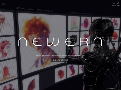 Neura: Web3 (NFT) Website Development & Design with CGI 3d android animation art b2b blender c4d cgi crypto design desktop development graphic design landing mobile motion graphics web web3 webdesign website