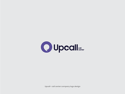 Upcall - Call center company logo design call callcenter callcenterlogo graphic design logo logodesign shahin aliyev upcall