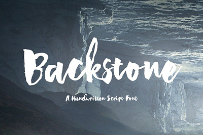 Back Stone - A Handwritten Script Font alternates bold calligraphy character chic font display handwritten font modern font pua script font swash font typeface typescript font