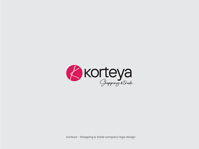 Korteya - Shopping & trade company logo design company logo korteya company logo korteya logo design logo logo design shahin aliyev shopping shopping logo trade trade logo