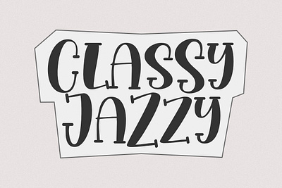 Classy Jazzy Font cafty font classy jazzy font cute display font fun playful serif font