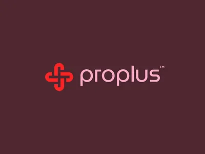 Proplus abstract ai banking bold branding corporate finance fintech letter logo minimal modern money p payment plus saas startup technology web