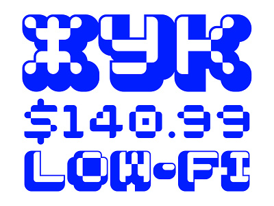 Dotage design graphic design letters type type design typeface vector