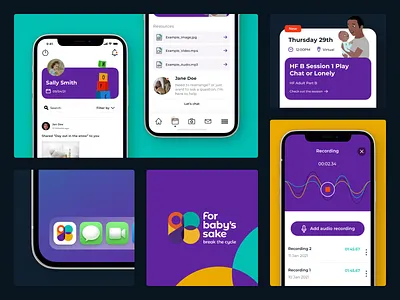 Breaking the cycle of child abuse app dashboard health programme support ui