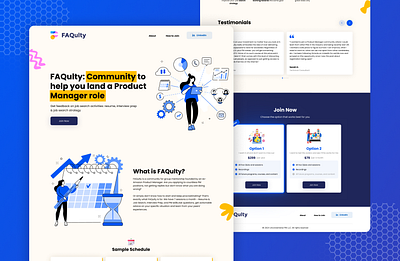 Web site design: landing page ui web design designer design landing page design product manager product manager platform ui ux ui ux design web design website website design