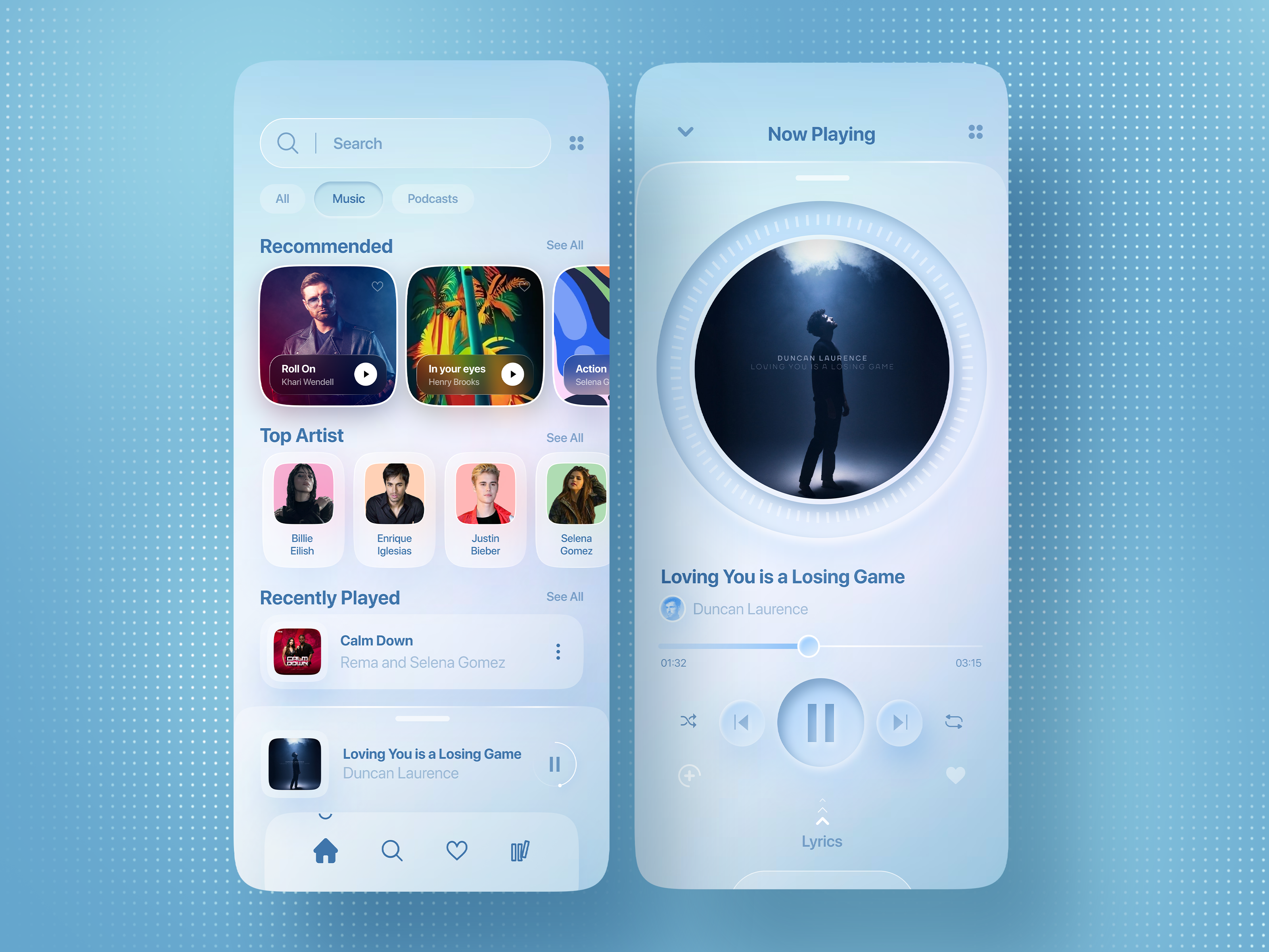 Example of Mobile App Design