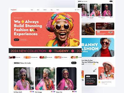 TheGenV design ecommerce ui ui design website