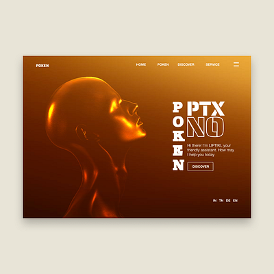 POKEN NFT WEBDESIGN app design figma landingpage ui ux