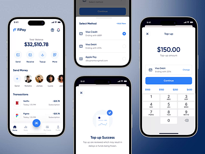 💰📱 Master Your Finances: Introducing Our Financial Mobile iOS 3d animation branding design graphic design illustration logo mobile app motion graphics ui ux