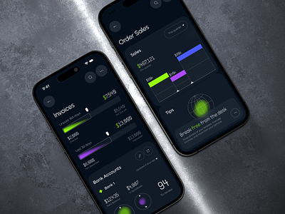 QuickBooks - Finance Management Software analytics app app design b2b business crm design finance fintech invoice ios management mobile mobile app product design saas sas software ui ux