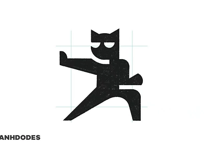 Minimal Martial Art Cat logomark design process cre: @anhdodes 3d anh do logo designer anhdodes anhdodes logo animation branding design graphic design illustration kung fu karate cat logo design logo logo design logo designer logoadoni logodesign minimal martial art logo design minimalist logo minimalist logo design motion graphics ui