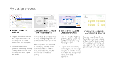 UX Design Process - Nedbank designprocess designthinking figjam figma fintech miro mobiledesign ux uxdesign