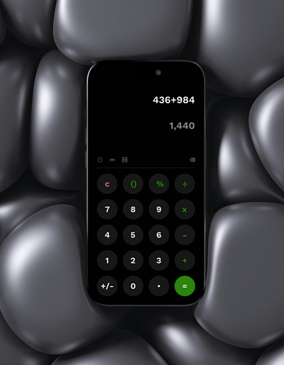 Design of a mobile calculator