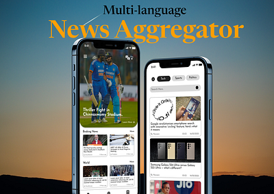 Multi-language News Aggregator | Day-18 (Ui Challenge) guvi india news news aggreator tamilnadu uichallenge uidaily