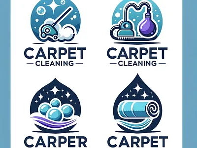 Logo Design (Carpet Cleaning Service) commercial carpet cleaning design dry carpet cleaning residential carpet cleaning rug cleaning stain removal steam carpet cleaning upholstery cleaning