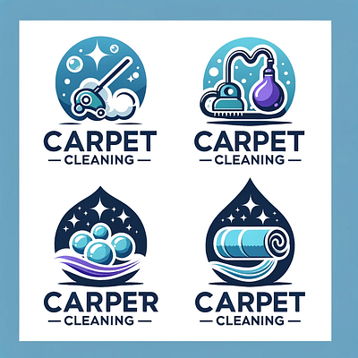 Logo Design (Carpet Cleaning Service) commercial carpet cleaning design dry carpet cleaning residential carpet cleaning rug cleaning stain removal steam carpet cleaning upholstery cleaning