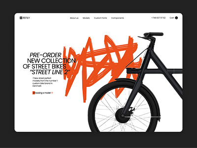 Refily - the best bike in your life design ui ux