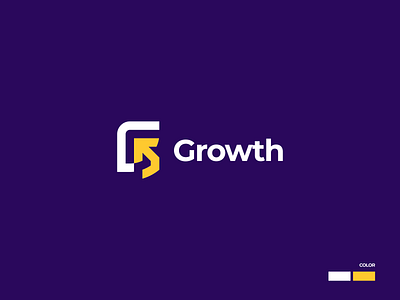 Growth Logo branding design graphic design growth icon illustration logo typography ui ux vector