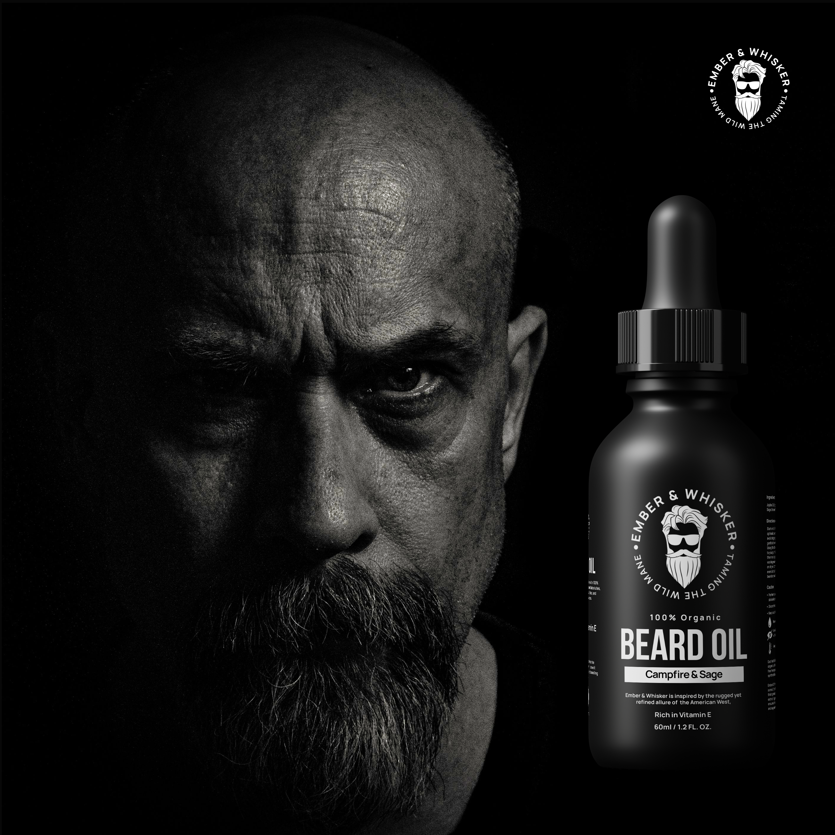 Creative Packaging Design for Beard Oil Brand box brand brand identity icon identity label label packaging labeldesign logo logotype modern logo pack package package mockup packagedesign packaging mockup packagingpro typography vector visual identity