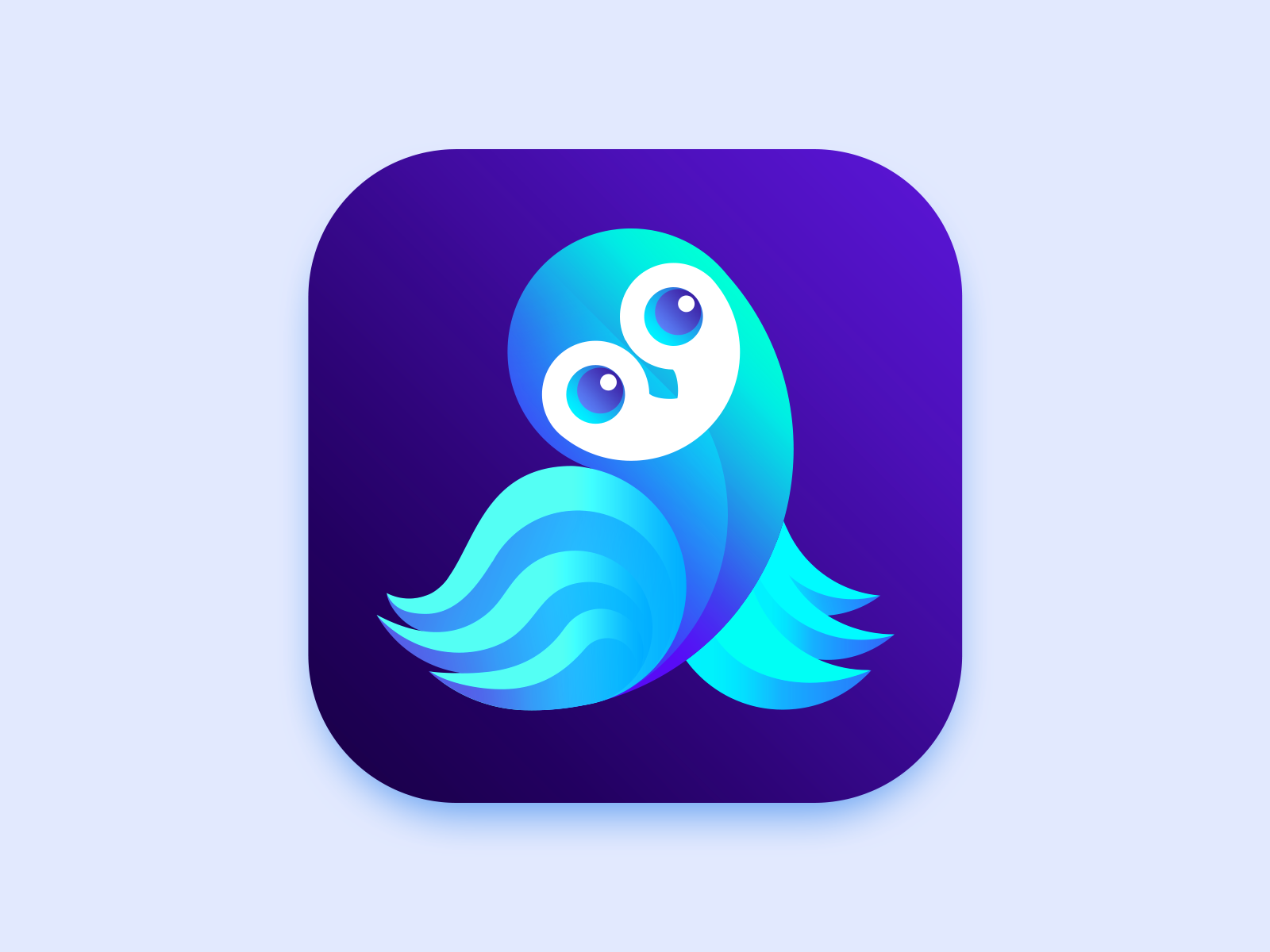 Owl App Icon by Alexander Yaremchuk on Dribbble