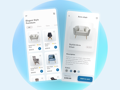 Furniture app app design elegant style furniture app furniture app furniture design mobile app ui design ux design