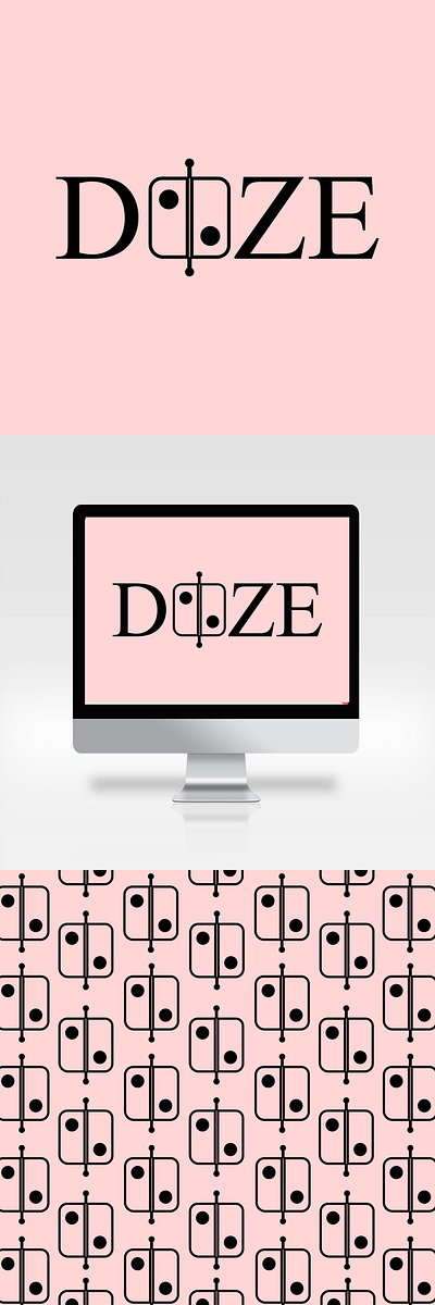 Logo Design for "DOZE" app brand brand identity brand logo branding design graphic design graphic designer graphics illustration logo logo brand logo design rebranding typography ui ux vector