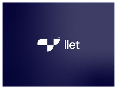 llet Payment App branding flat illustration logo minimal payment wallet