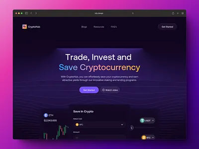 Web 3 Landing page landing page ui ui design web web 3 website