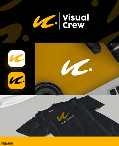 Visual Crew - Logo design branding graphic design logo photography visual crew
