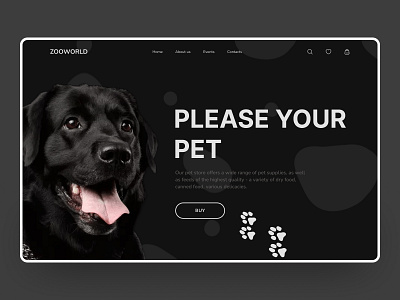 ZOOWORLD design concept | 01 beautiful background concept design design concept pet pets ui ux web design