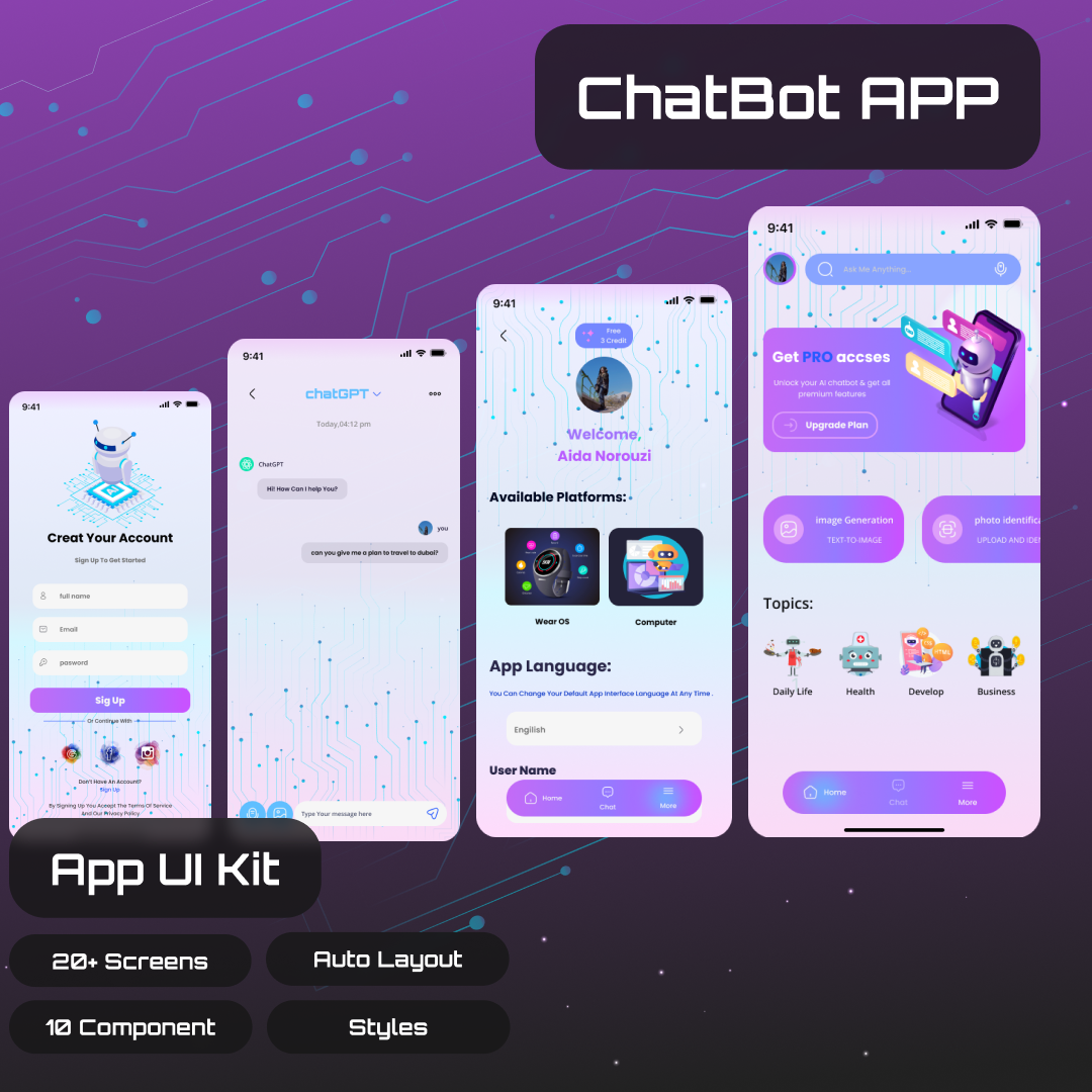ChatBot APP By Hamed Roham On Dribbble chatbot-app-by-hamed-roham-on-dribbble