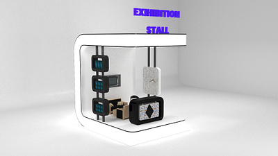Creating an Exhibition Stall 3D Model 3d 3d artist 3d model advertising exhibition display booth design branding design display exhibit exhibition stall model graphic design low poly modular exhibition stand popup display social media promotion tradeshow vray