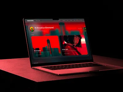 Copacetic Platform art art content artist branding graphic design logo nft platform platform profile page profile profile design profile page ui ui design ux ux design web platform website