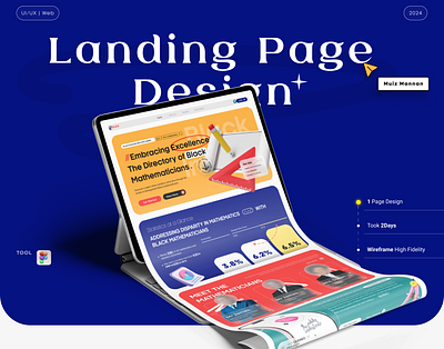 UI UX Landing Page Design app app design branding design ui ui ux uiux ux web websitedesign