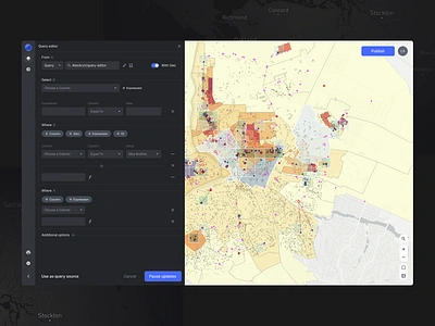 GIS Mapping software agrotech ai big data dashboard data mapping data visualization design system enterprise enterprise software gis software iot map maps monitoring app product app route saas visualization