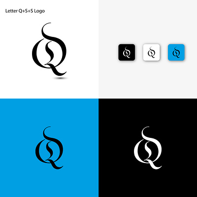 Letter Q+S+S Logo Design design letter qss logo design logo