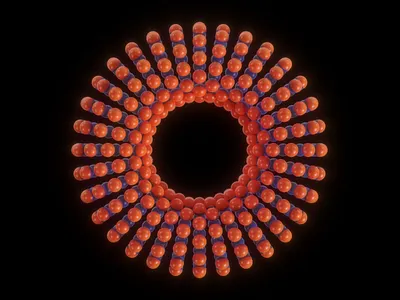 Spheres Experiments 3d animation b3d blender motion graphics torus knot