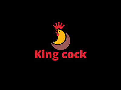 King Cock logo... brand branding farmlogo food foodbrand foodlogo friedchicken graphic design grillfood grilllogo logo logobranding logodaily logodesign logotype modernlogo restaurantlogo