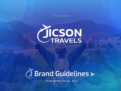 Jicson Travels Brand Design & Guidelines logo logo branding
