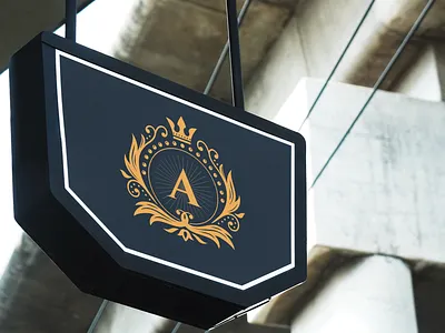 A King Symbol Letter Logo a letter logo a sign a symbol digital logo elegant logo logo logo concept logo template new logo professional logo