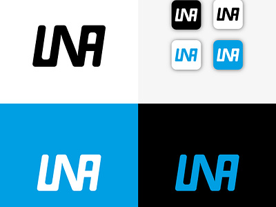 Letter L+N+A Logo Design design letter lna logo design logo logo design