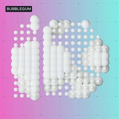 Bubblegum, Sour Lime and Salmon Fizz 3d brand exploration brandguideline branding colour design graphic design logo